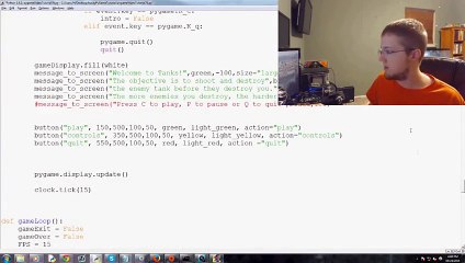 ---Pygame (Python Game Development) Tutorial - 76 - Enemy Tank Fire