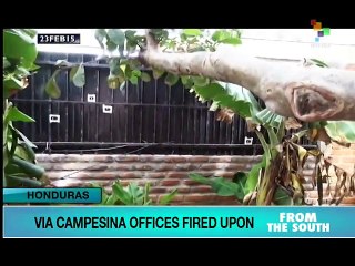 Via Campesina reports attacks and threats received in Honduras