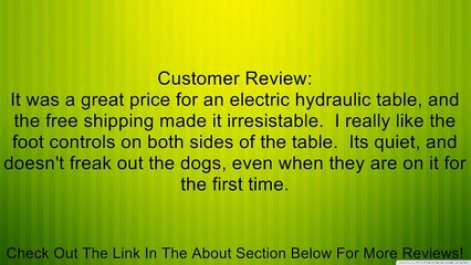 Master Equipment Z-Lift  36 by 24-Inch Electric Table, Ivory Review