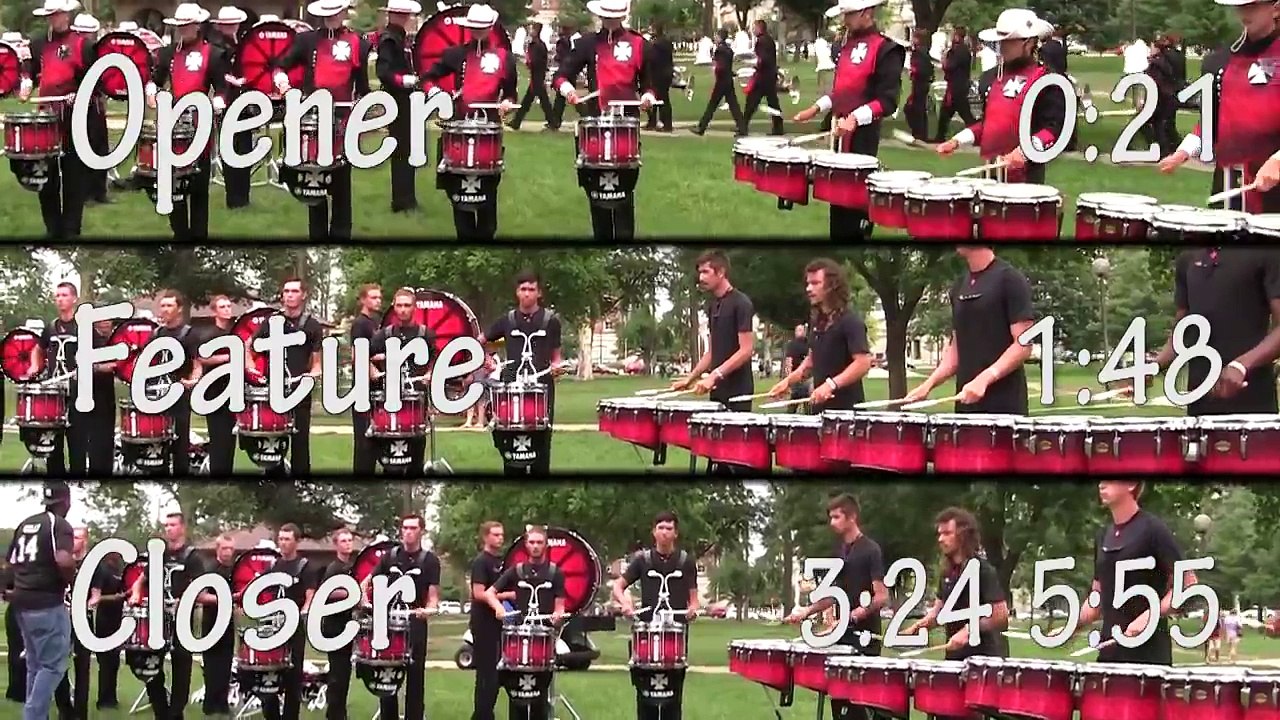 Crossmen Drumline 2014 - Championships Lot
