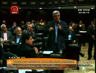 Alfonso Marquina: "Ya son más de 40 veces que se ha venido con la misma fábula a esta Asamblea Nacional"