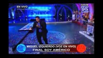 Atrevidos: Miguel Izquierdo cantó para ser 'Soy Américo'.