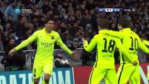 Luis Suarez Goal Manchester City 0 - 2 Barcelona
