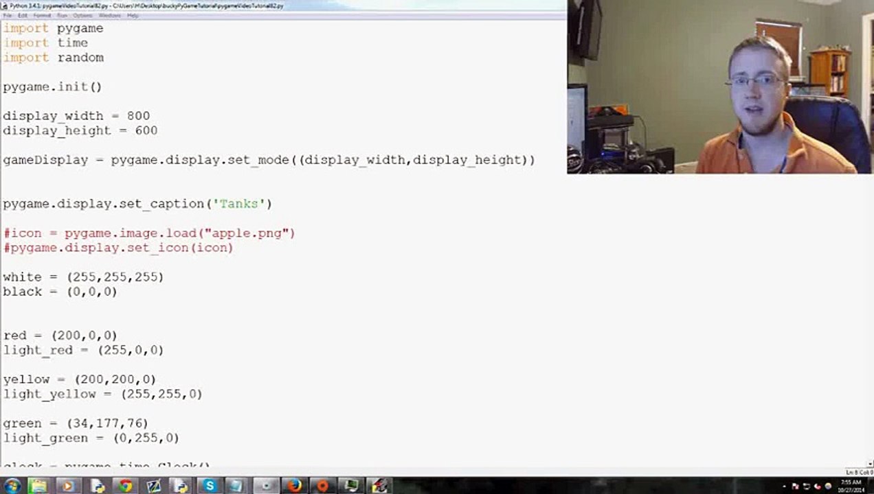 ---Pygame (Python Game Development) Tutorial - 82 - Enemy Tank Movement