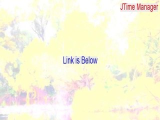 JTime Manager Cracked [Free Download 2015]
