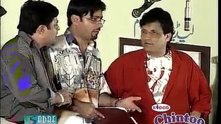 Umer Sharif Stage Show Beauty Parlour-Funny Story Of Two Lovers By Salim Afridi