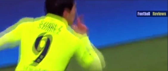 Manchester City vs Barcelona 0-2 - Suarez Amazing Goal - (Champions League) 2015‬
