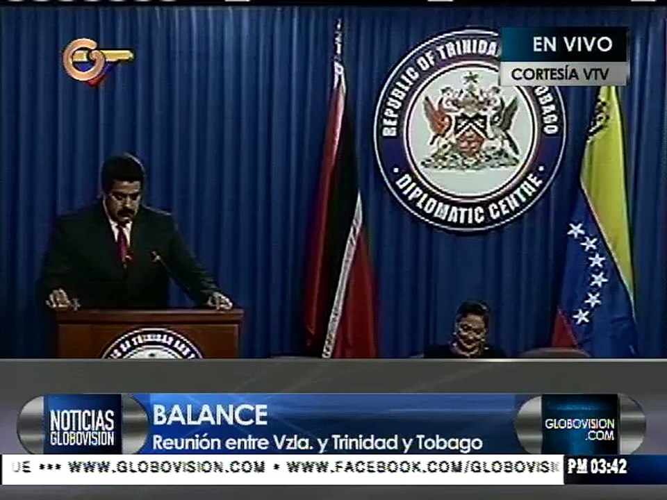 Venezuela y Trinidad y Tobago acuerdan explotación de yacimiento de gas
