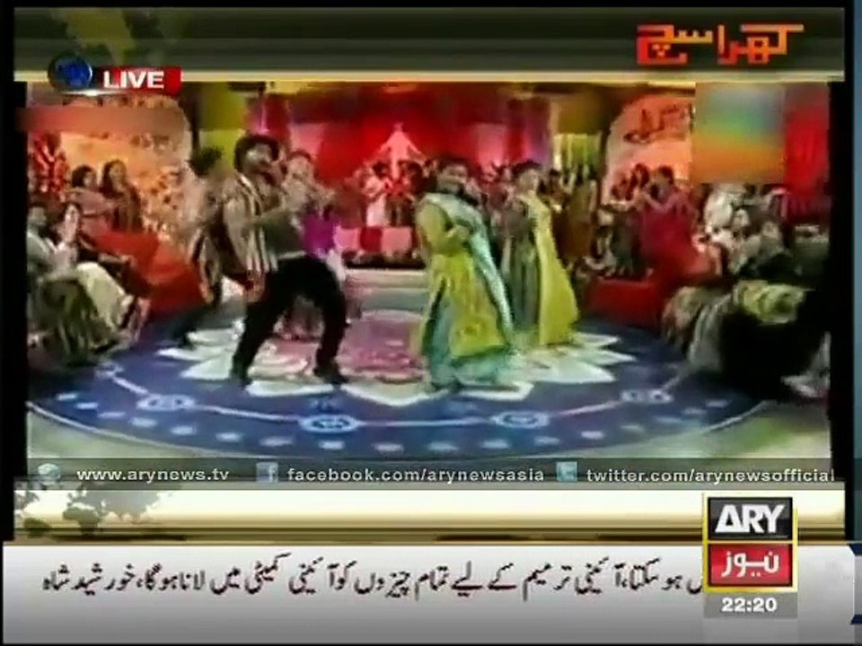Obscene Content Aired On Pakistani Media Khara Sach ARY NEWS 2015 HD