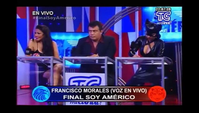 Atrevidos: Francisco Morales cantó para poder decir 'Soy Américo'.