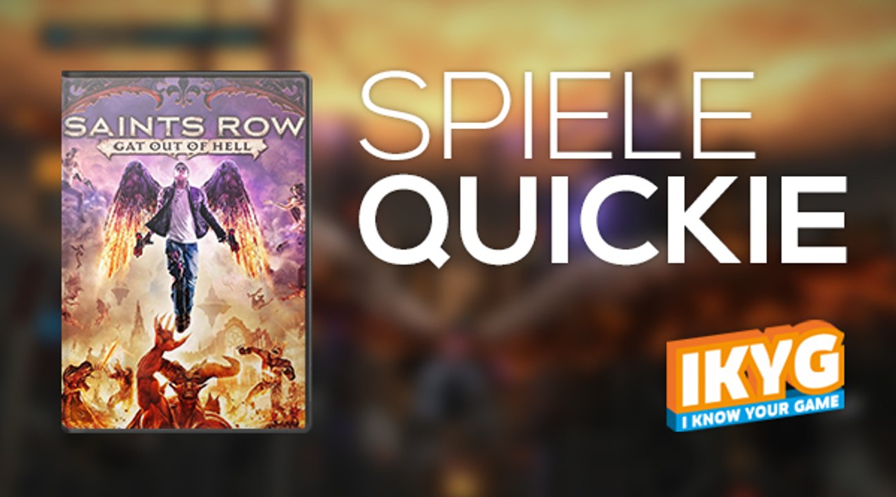 Der Spiele-Quickie - Saints Row: Gat out of Hell