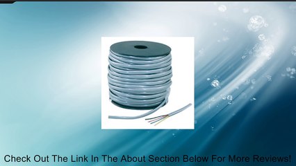 CABLE,MODULAR,FLAT,6 COND,GRAY,28AWG,STRANDED,1000 FEET Review