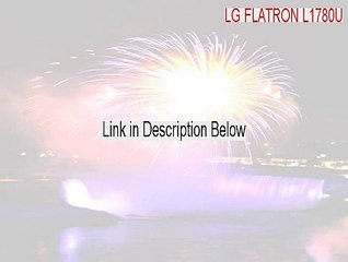 LG FLATRON L1780U(Analog) Download - Free Download [2015]