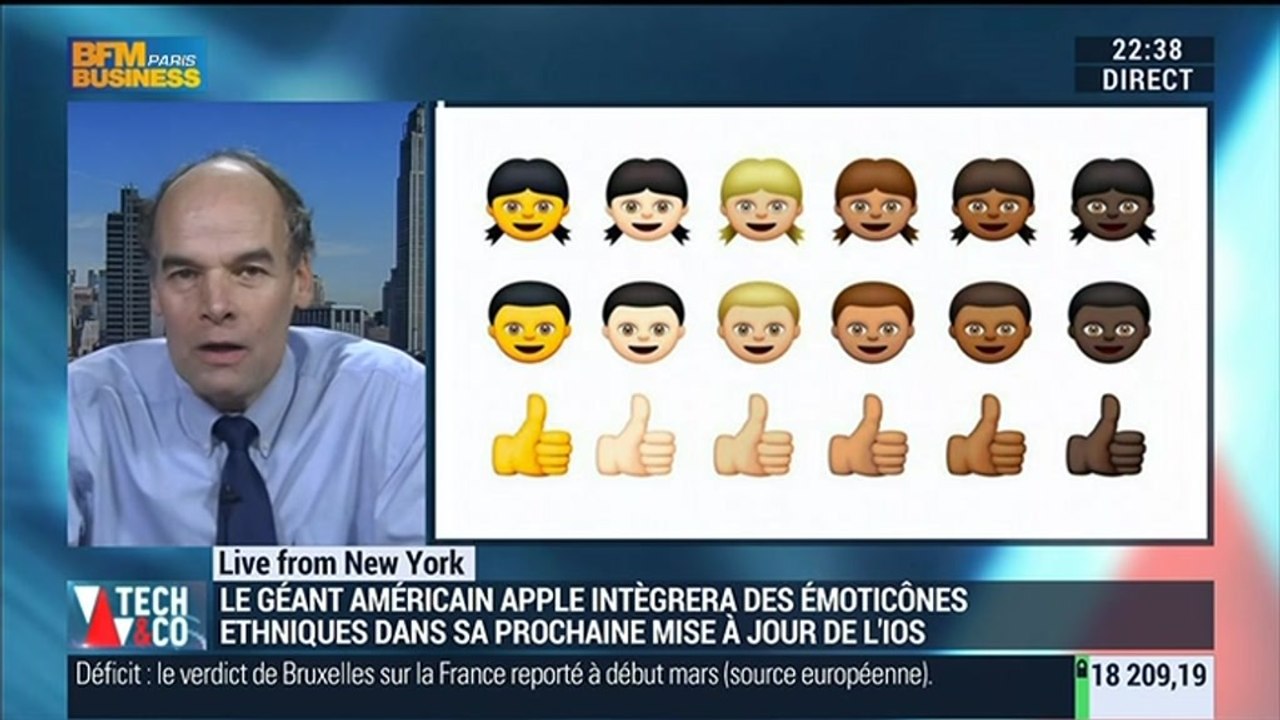 Live from New York: Apple va intégrer des émoticônes ethniques dans la prochaine mise à jour d'iOS - 24/02