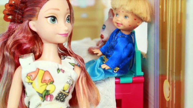 AllToyCollector Frozen Toby CHICKEN POX Play-Doh LPS Disney Princess Anna Barbie Parody