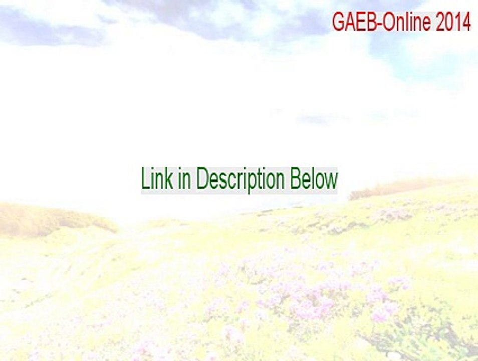 GAEB-Online 2014 (German) Keygen [Download Here]