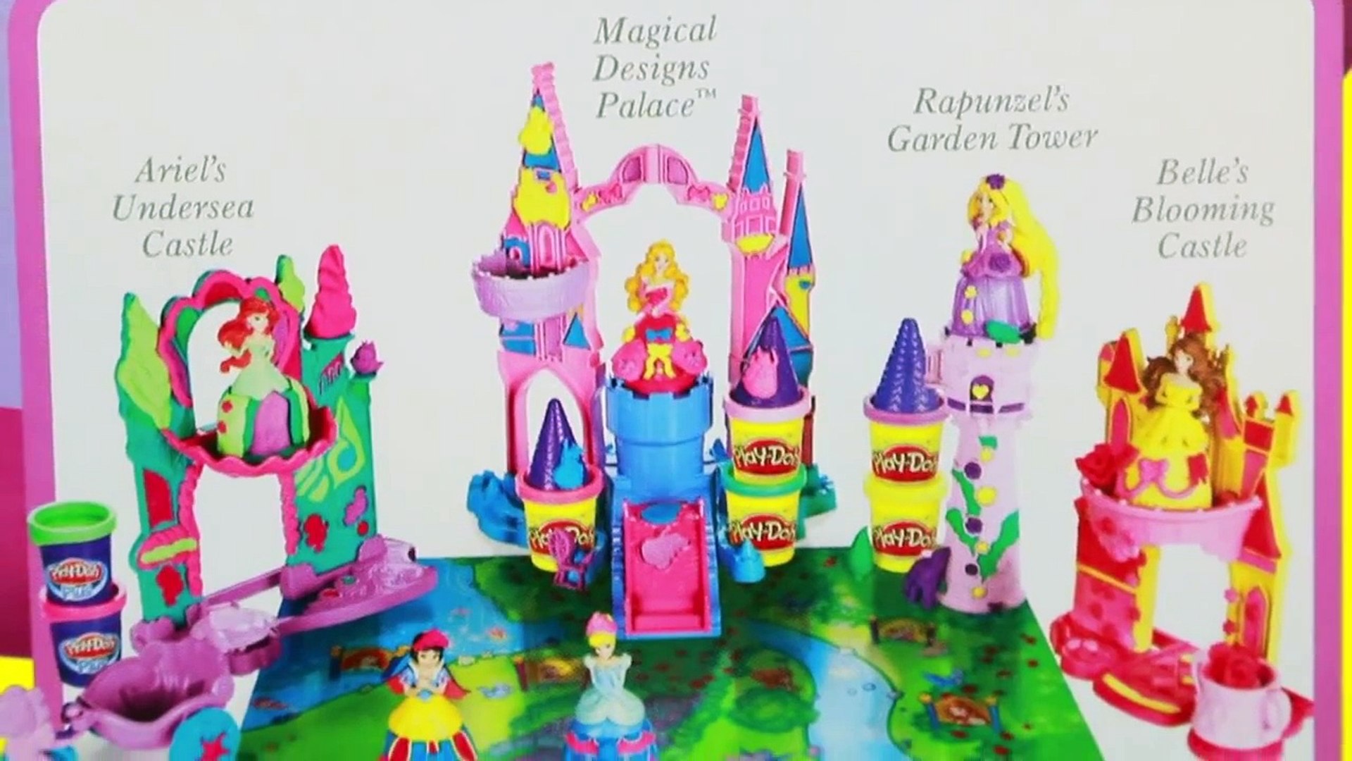 Ariel Undersea Castle PLAY DOH Disney The Little Mermaid like Ariel Flip N Switch AllToyColllector