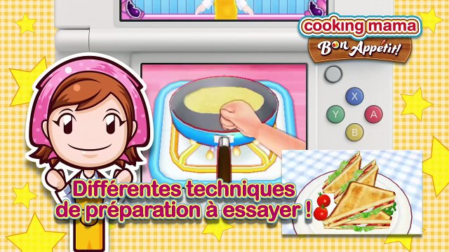 Cooking Mama : Bon Appétit - Sortie du jeu le 6 mars 2015 (VF)
