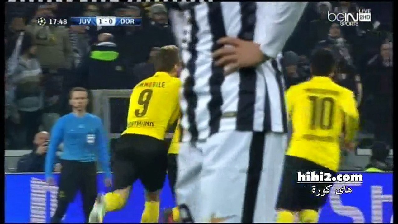 Juventuse vs brussia durtmend 1-1 ryusse