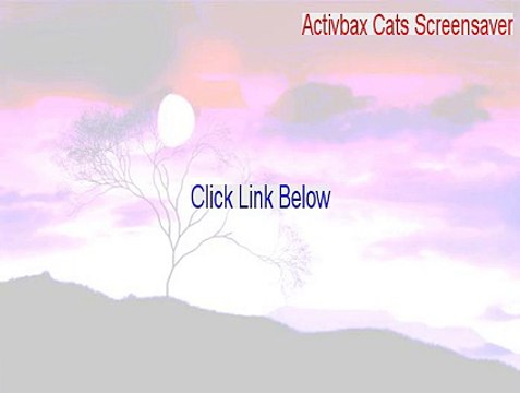 Activbax Cats Screensaver Keygen - Instant Download