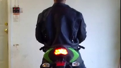 Spectacular Corner Lamp Motorcycle Jacket. ..