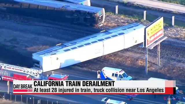 Southern California trail derails, injuring at least 28