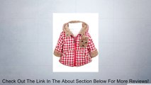 Baby Girls Boys Plaid Cute Bear Hoodie Coat Outerwear Winter Jacket Review