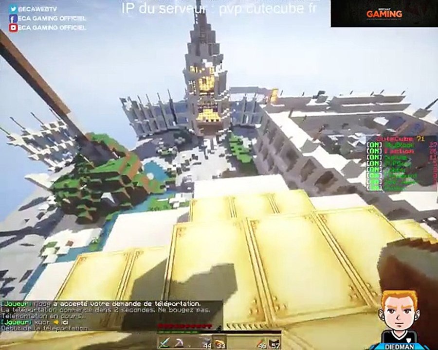 ECA - WebTV / PVP.CUTECUBE.FR #1 / (REPLAY)