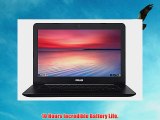 ASUS Chromebook 13-Inch HD with Gigabit WiFi 16GB Storage & 4GB RAM (Black)