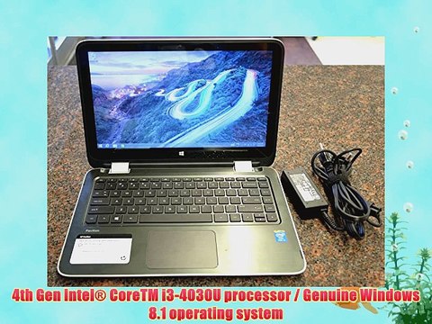 HP - Pavilion x360 2-in-1 13.3 Touch-Screen Laptop - Intel Core i3-4030U Processor - 4GB Memory