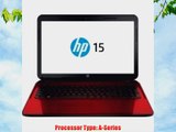 15-g073nr 15.6 LED Notebook AMD A-Series A6-6310 1.80GHz Flyer Red