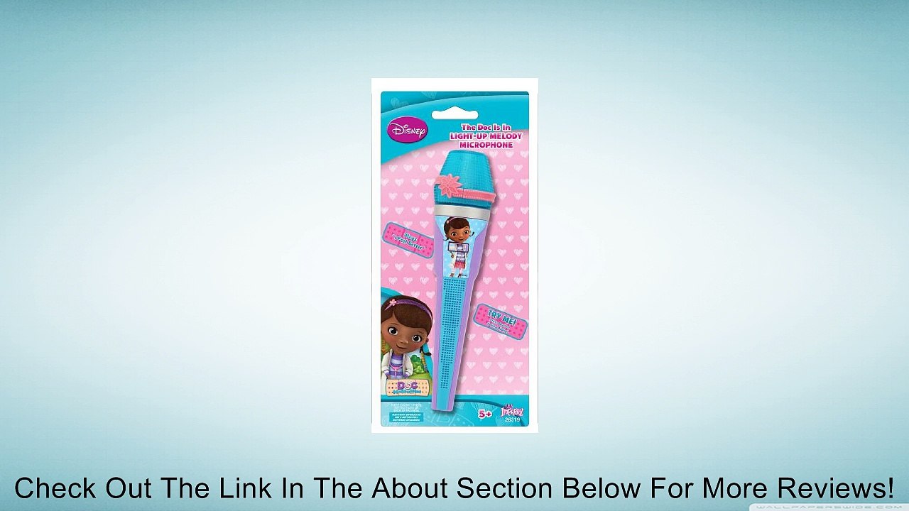 Doc McStuffins Singing Light up Microphone Review