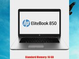 HP EliteBook 850 G1 F2Q24UT 15.6 LED Notebook - Intel - Core i7 i7-4600U 2.1GHz