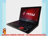 MSI GS60 Ghost Pro-044 15.6 i7-4710HQ 16GB RAM 256GB SSD   1TB 7200rpm GTX 970M 3GB Full HD