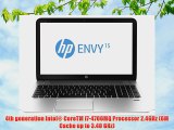 HP ENVY 15t 15.6 Quad Edition Notebook PC w/ Intel Quad Core i7 Processor 8GB Ram 1TB Hard
