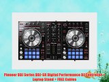 Pioneer DDJ Series DDJ-SR Digital Performance DJ Controller   Laptop Stand   FREE Cables