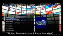 How to Remove Add-ons and Repos from XBMC