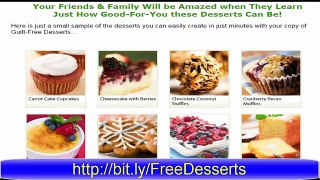 Guilt Free Desserts  Gluten Free Diabetic Safe Desserts 2015