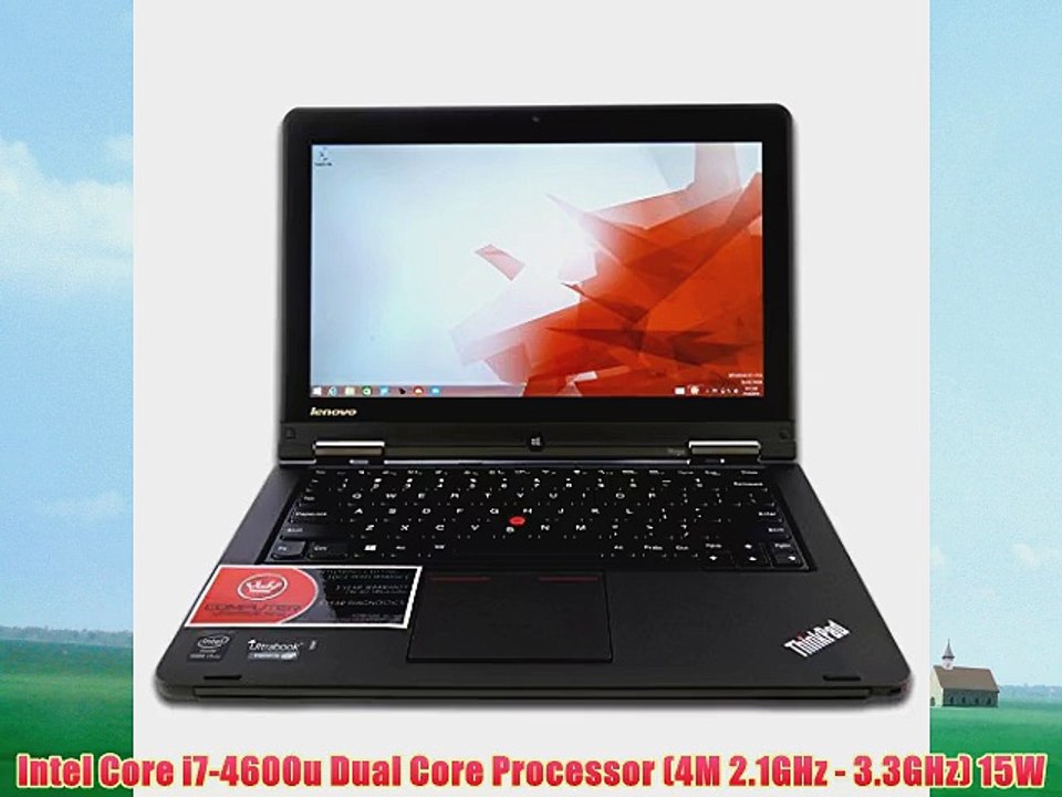 Lenovo ThinkPad Yoga 20CD00B1US 12.5 i7-4600U 8GB 256GB SSD + 1TB Full HD W8.1 Notebook