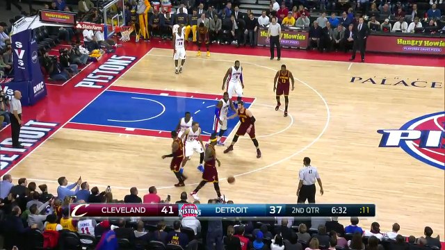 LeBron James Sets Assists Record - Cavaliers vs Pistons - February 24, 2015 - NBA Season 2014-15