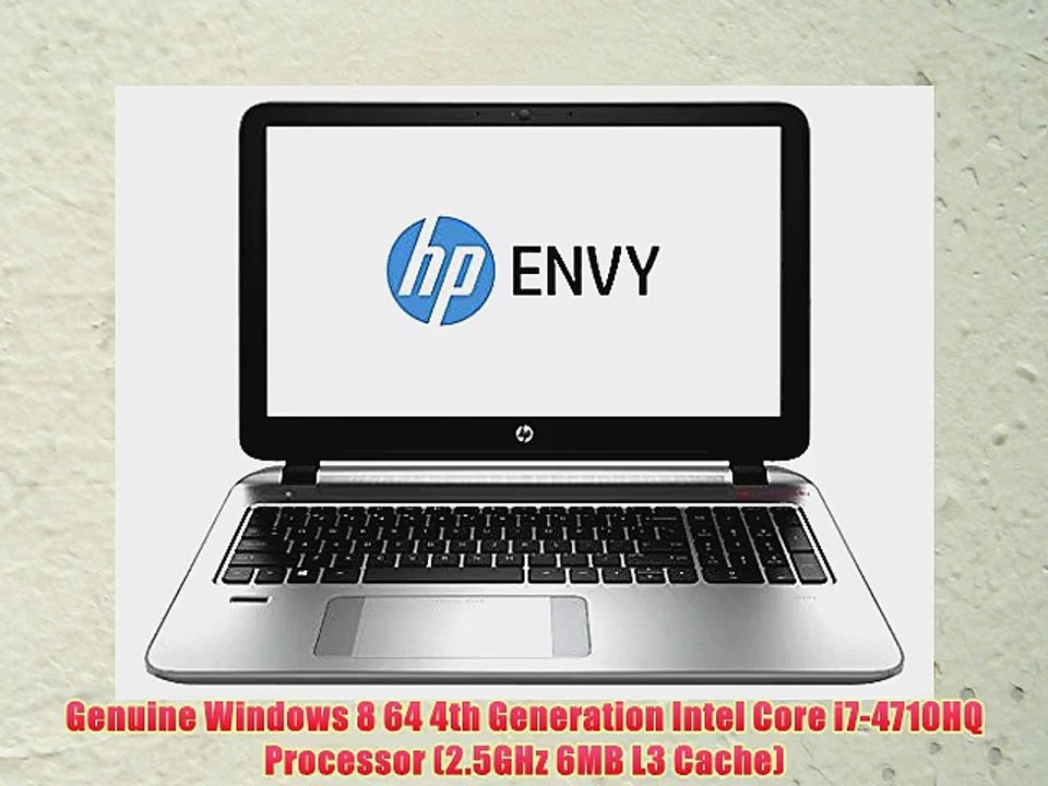 HP ENVY 15t i7-4710HQ 16GB RAM 1TB Hybrid Drive Windows 8 15.6 Full HD Notebook Laptop PC