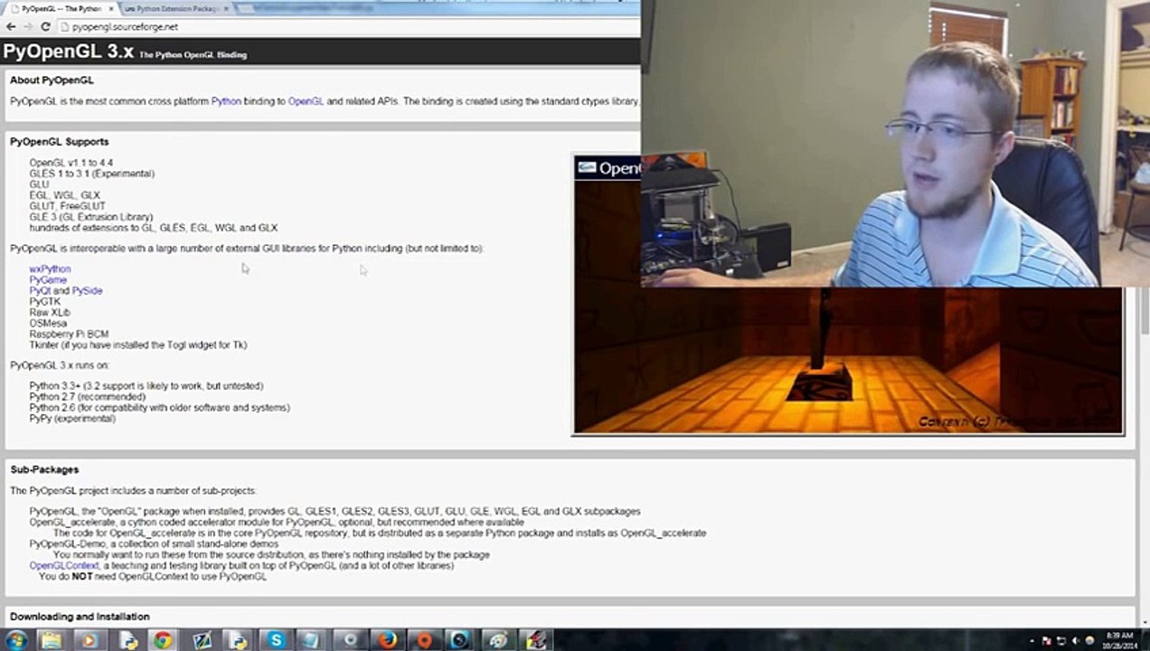 ---Pygame (Python Game Development) Tutorial - 91 - OpenGL Intro - YouTube