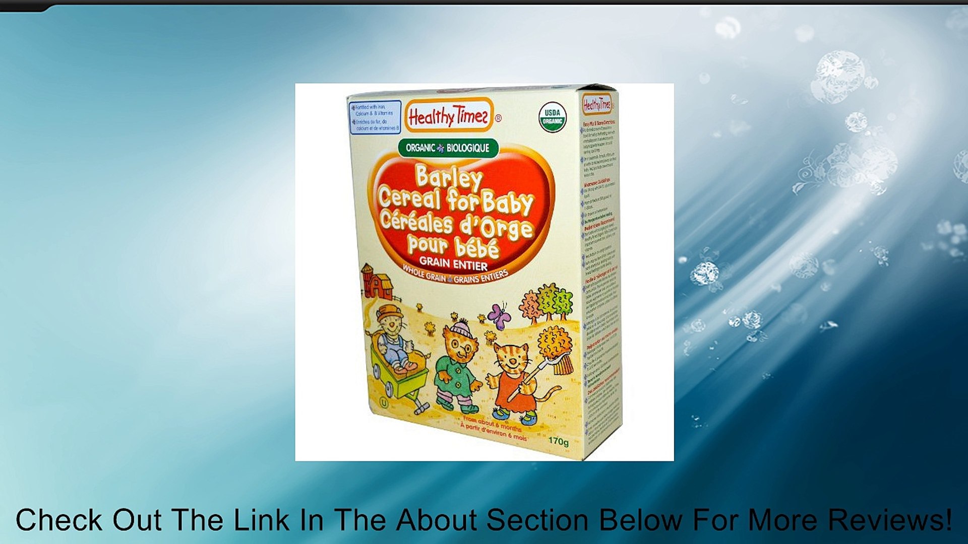 healthy times barley cereal