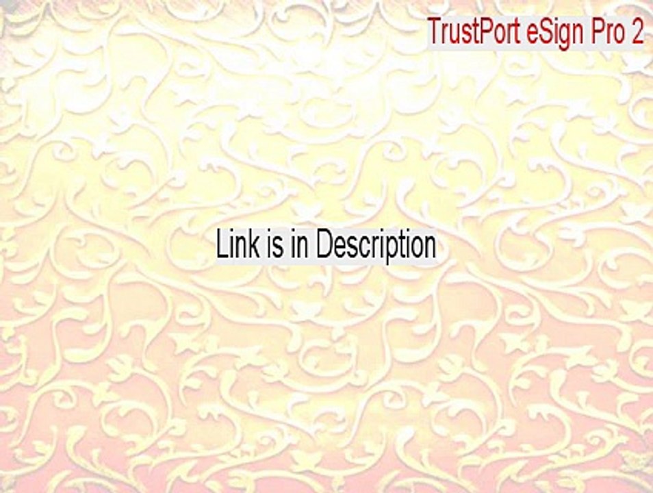 TrustPort eSign Pro 2.0 Keygen - TrustPort eSign Pro 2trustport esign pro 2.0 (2015)
