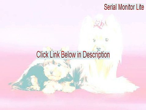 Serial Monitor Lite Cracked [usb serial monitor lite source 2015]