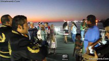 LOS MARIACHIS MEXICANOS CANTANDO LAS MANANITAS A UNA CUMPLEANERA Y EL MAR COMO ECENARIO