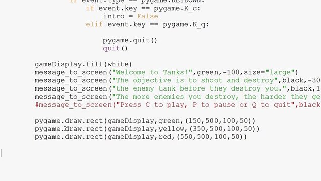 -Pygame (Python Game Development) Tutorial - 47 - Button Adding