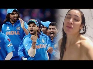 Sofia Hayat Celebrates India's Win In The Shower