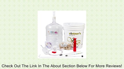 Starter Winemaking Equipment Kit w/Better Bottle Review