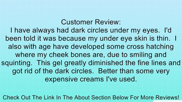 Skinceuticals AOX+ Eye Gel Triple Antioxidant Treatment Gel, 0.5 Fluid Ounce Review